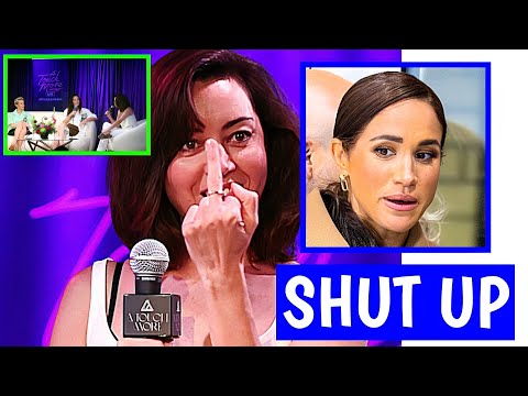 Aubrey Plaza THREW INSULT At Meghan At A Touch More Live Event 4 Saying Catherine Will Die In 2 Months.