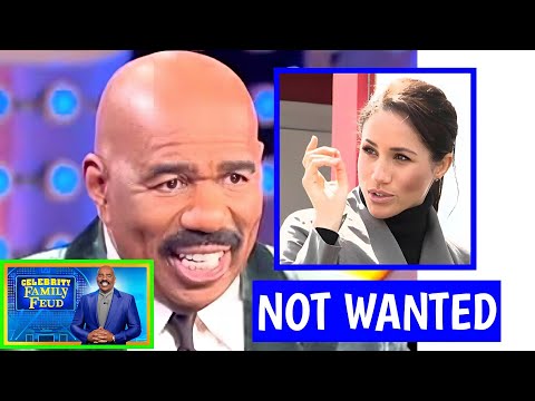 Talk Show Host Steve Harvey REFUSES Meghan’s Plea To Perform In Celebrity Family Feud Next Week.