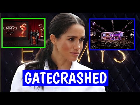 Footage Of How Meghan GATECRASHED 24th Emmy Nomination Exposed! MEGHAN INVADES EVENT.