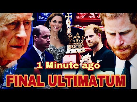 King Charles and William’s Final Ultimatum To Harry’s Shocked Reaction to Title Removals!