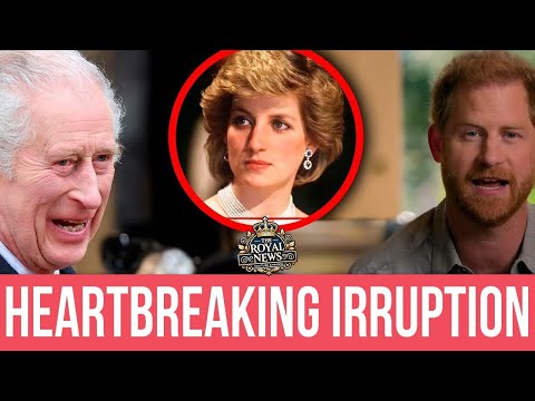 PRINCE HARRY BREAKS INTO KING CHARLES III’S EVENT AND MAKES HIM CRY FOR DIANA OF WALES.