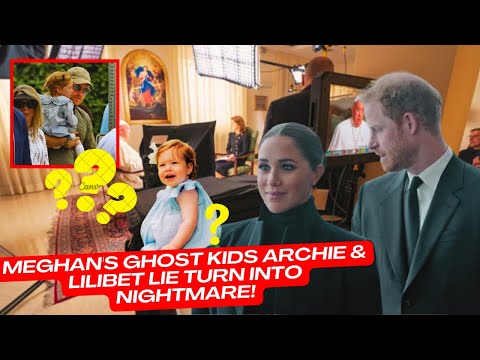 WHERE ARE ARCHIE & LILIBET? Harry & Meghan PISS THEIR PANTS As CBS Interviewer Ask Proof About Ghost Kids.