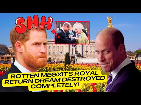 JEALOUS HARRY CRIES IN DESPAIR! King Charles SHOCKS Megxit By Transferring Crown To Prince William.