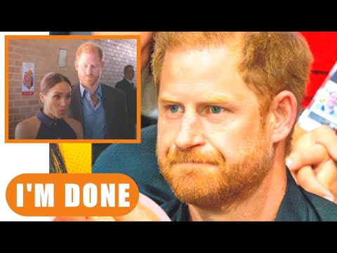 Harry BitterRed And WALKS OUT After Meghan Jumped in And Interrupted His Speech to School Children.