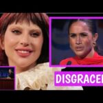 DISGRACED! Lady Gaga Humiliates Meghan during Speech At Jimmy Kimmel Live Calling Her Fake